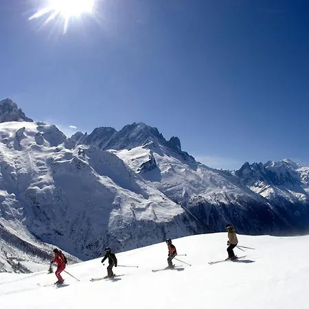 Daire Jonquille Terrasse Centre Mont Blanc